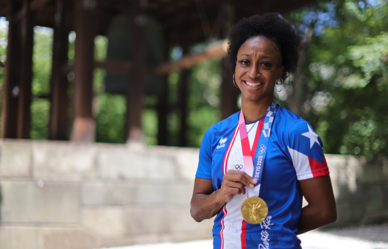 Todo listo para el recibimiento de Jasmine CamachoQuinn y la